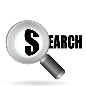 clip art of a search icon