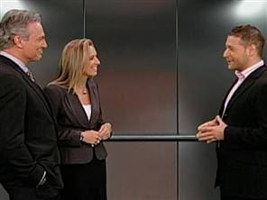 Work on that elevator speech.